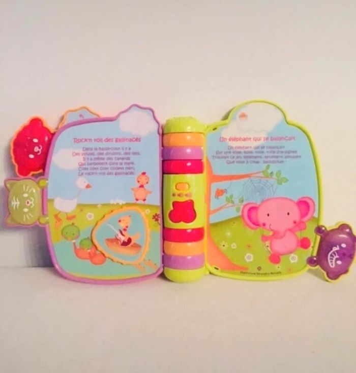 Jouet livre musical éveil et jeu bébé Vtech - photo numéro 4