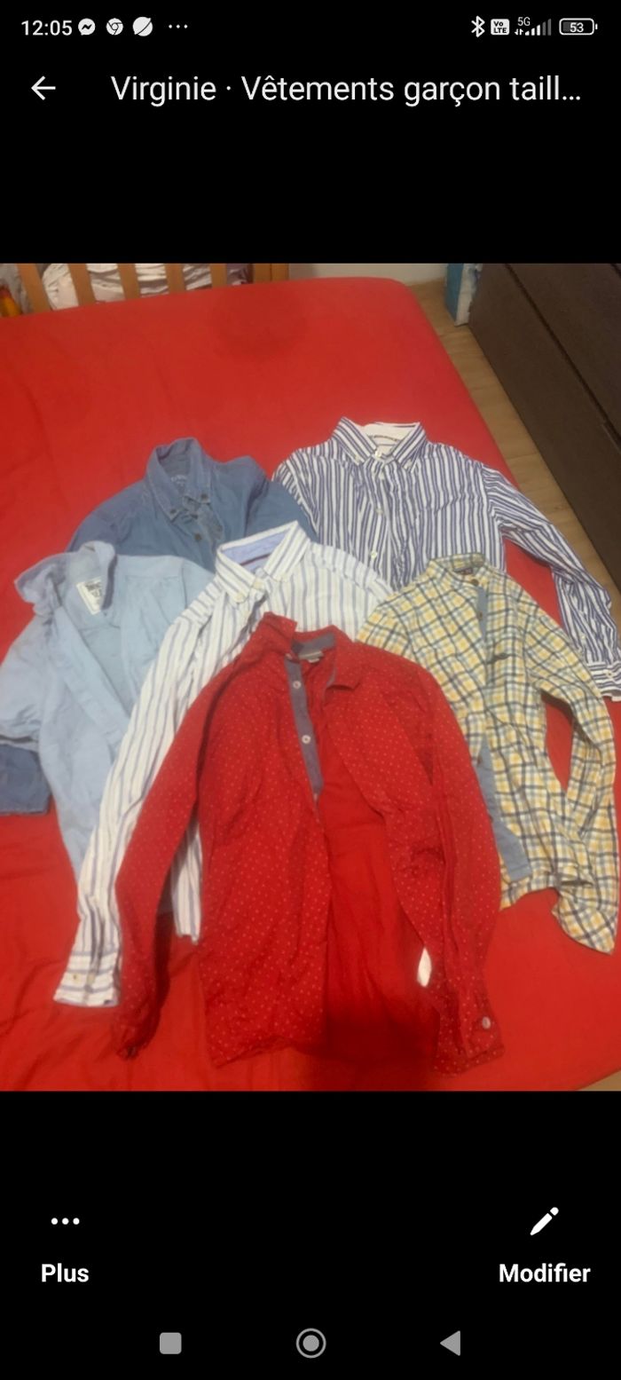 Vente de vêtements 8 ans garçon - photo numéro 9