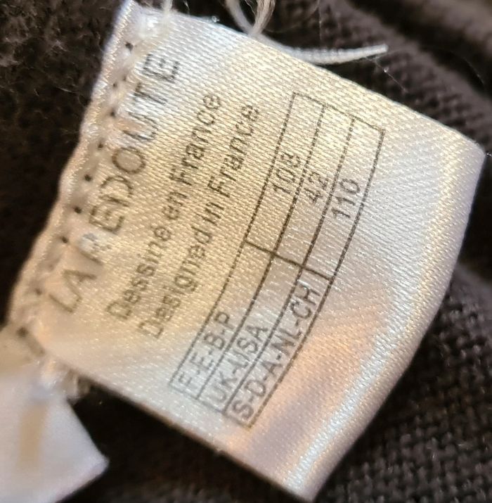 Gilet noir sans manches garçon taille 5 ans La Redoute - photo numéro 5