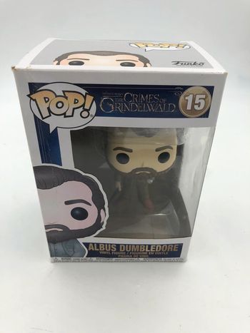 Figurine Funko Pop les crimes de Grindelwald Albus Dumbledore N•15