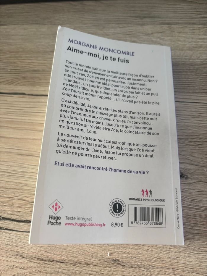 Aime-moi, je te fuis - Morgane Moncomble - photo numéro 2