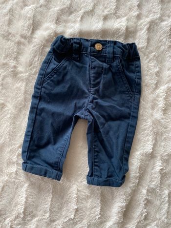 Chino kiabi bleu marine