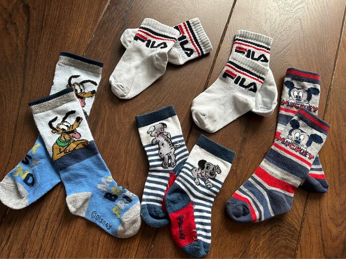 lot de 27 paires de chaussettes influx, vert baudet, petit bateau taille 21/23 et 19/22 - photo numéro 3