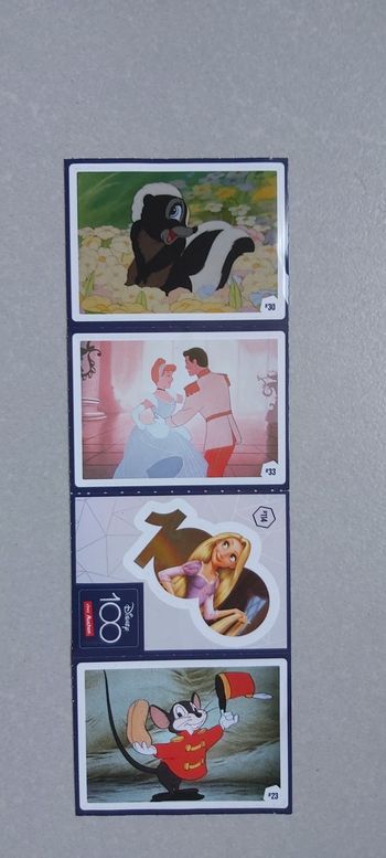 Autocollants Disney 100 ans de magie lot 13
