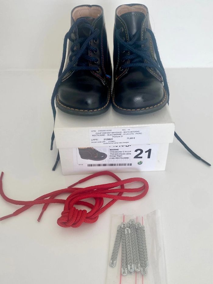 Chaussures orthopédiques CHUP Mayzaud taille 21 excellent état