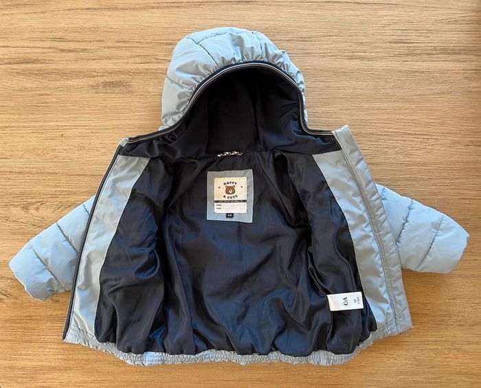 Manteau doudoune bébé garçon 3-6 mois C&A - photo numéro 3