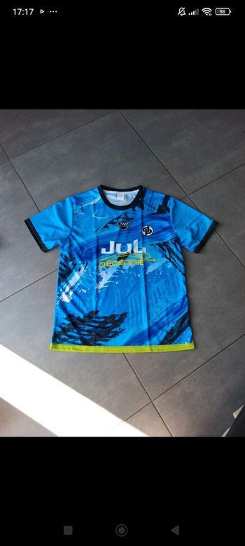 Vends maillot Jul Toto d'or et de platine