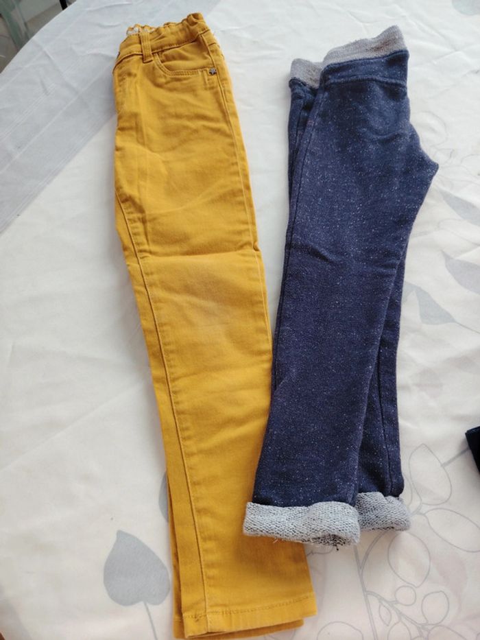 Lot 8 jeans et 2 pantalon 6 ans - photo numéro 5