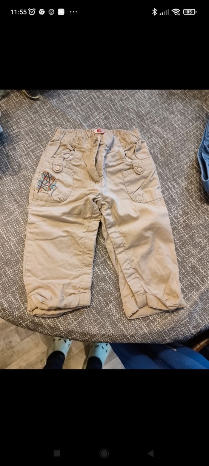 Pantalon hiver chaud 12 mois