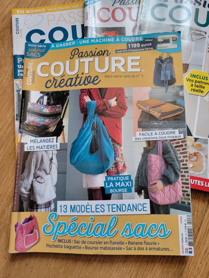 Lot de magazines couture - photo numéro 5