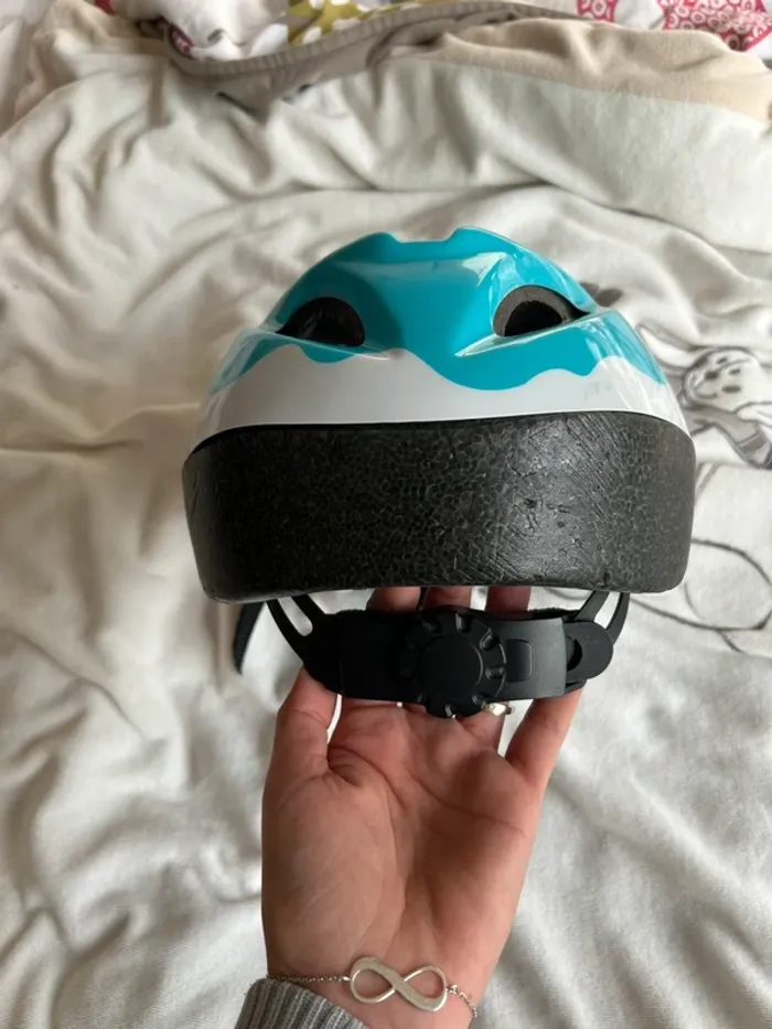 Casque de vélo btwin arche de Noé 46 cm à 53 cm - photo numéro 6