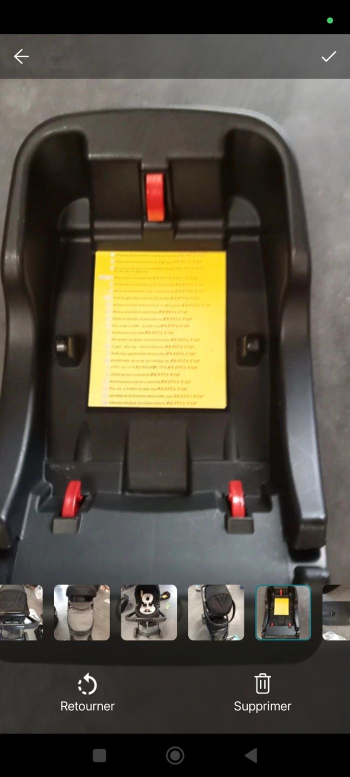 Poussette Chicco trio - photo numéro 10