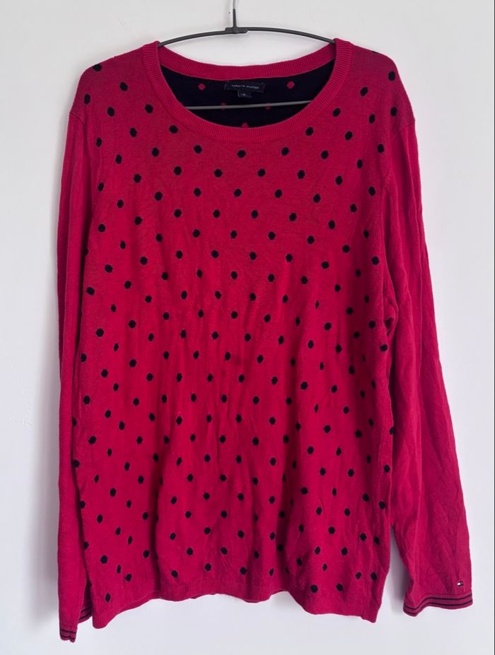 🍎 Pull Tommy Hilfiger Taille XL - 100% coton