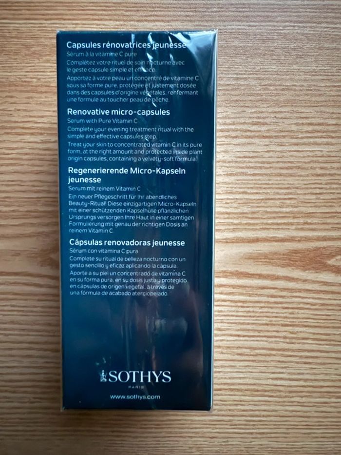 Sothys noctuelle capsules rénovatrices jeunesse - photo numéro 3