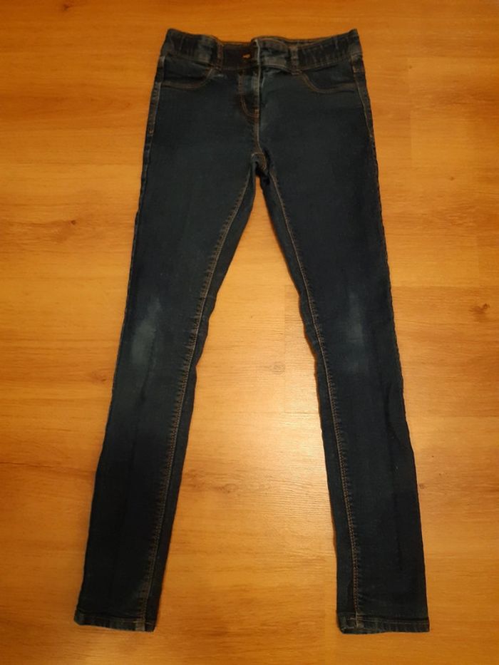 Jeans fille slim taille 12 ans
