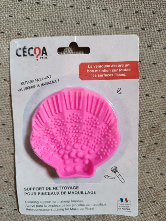 Support de nettoyage pour pinceaux de maquillage