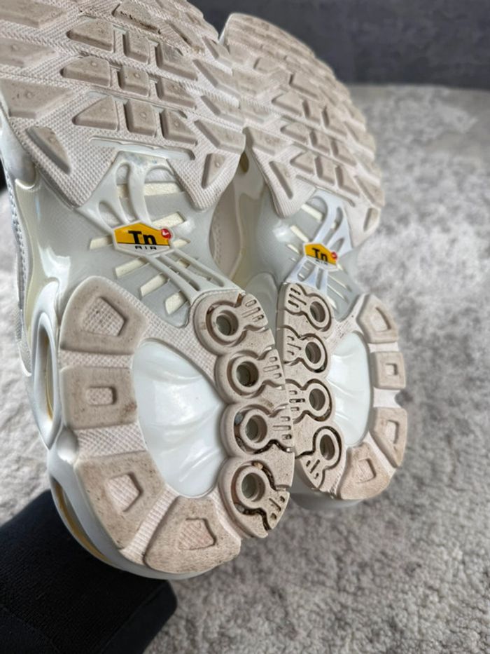 Nike Air Max Plus TN 1 White Pure Platinium - White - photo numéro 11