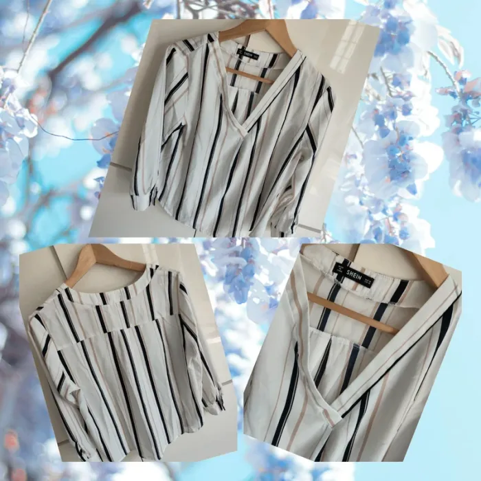 Blouse rayée SHEIN - Taille M - très Bon état