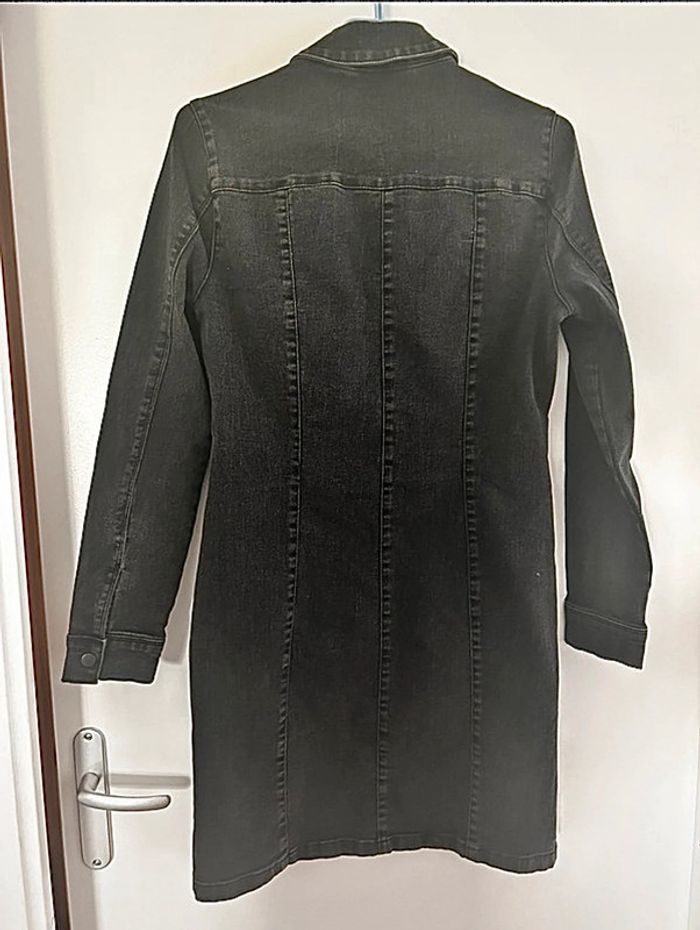 🖤 Robe en jean noire Vero Moda – Taille L - photo numéro 4