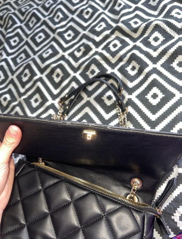 Sac à main noir Valentino avec bandoulière - photo numéro 7