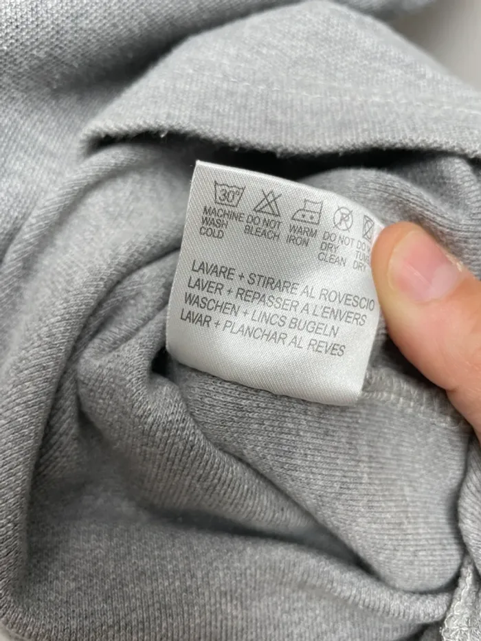 Giorgio Armani Le Collezioni vintage polo grey Mens S - photo numéro 7