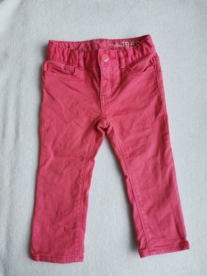 Lot de 2 jeans gap 24 mois - photo numéro 2