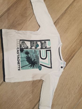 Tee shirt 6 mois Lulu castagnette