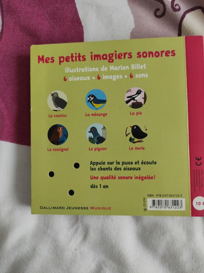 Livre sonore neuf les oiseaux - photo numéro 3
