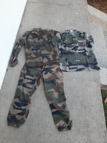 Ensemble treillis militaire taille M