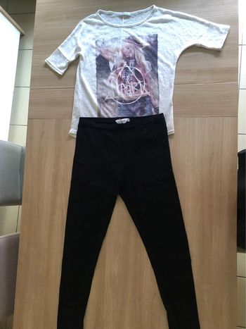 Legging + t-shirt