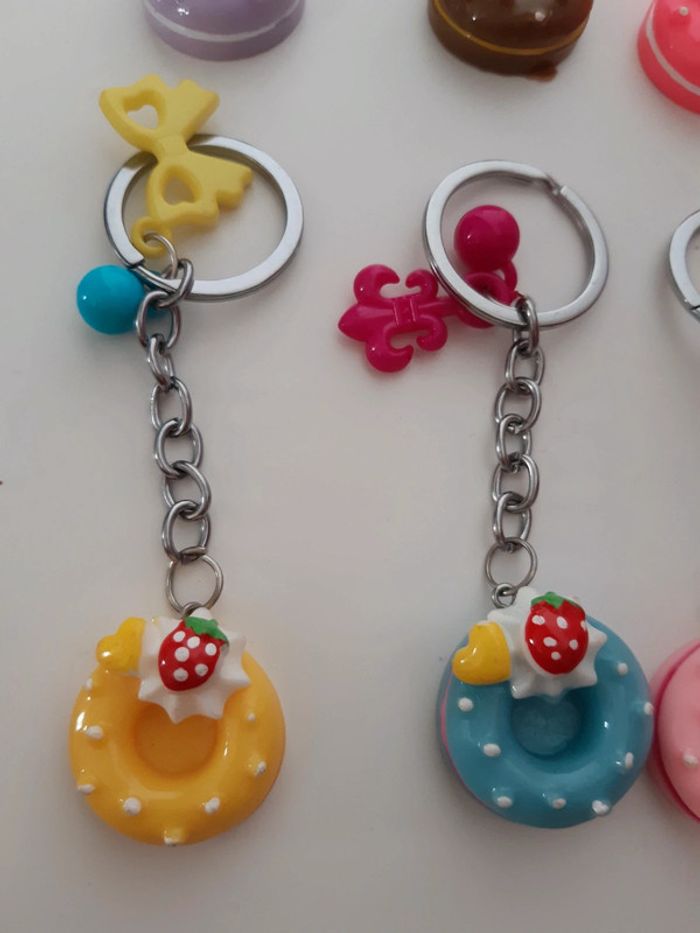 Porte clé beignets - photo numéro 2