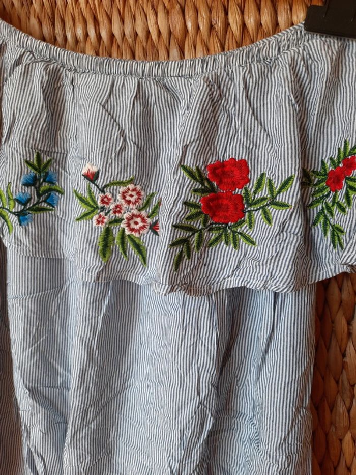 Robe pimkie brodée L - photo numéro 4