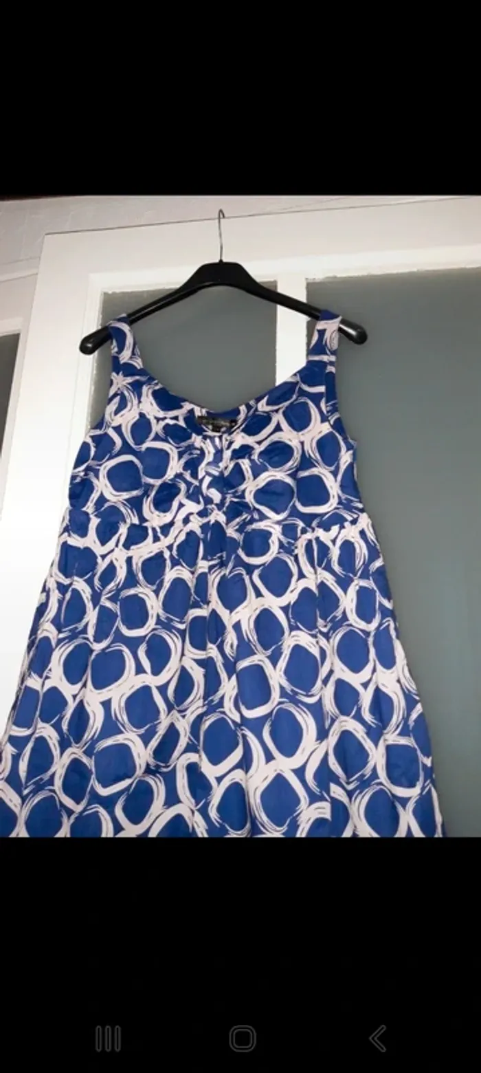 Robe été bleue S/M - photo numéro 4