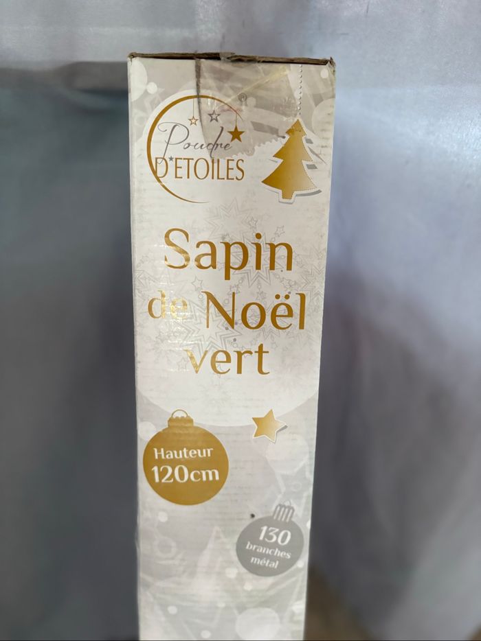 Sapin artificiel 120 cm neuf vert - photo numéro 3