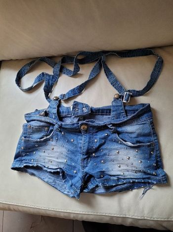 Short à bretelles xl