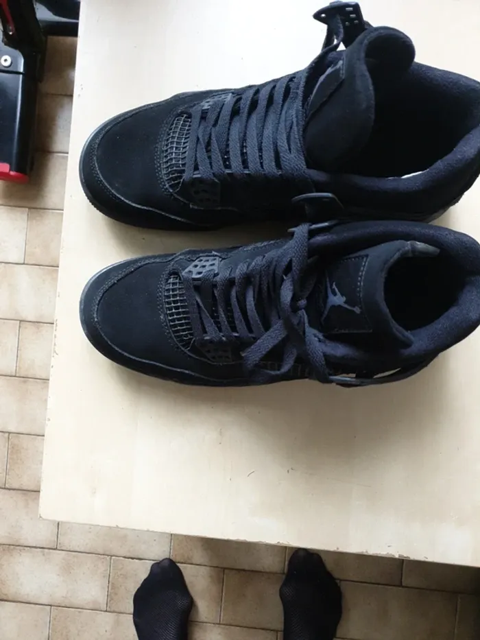 Baskets noir puma