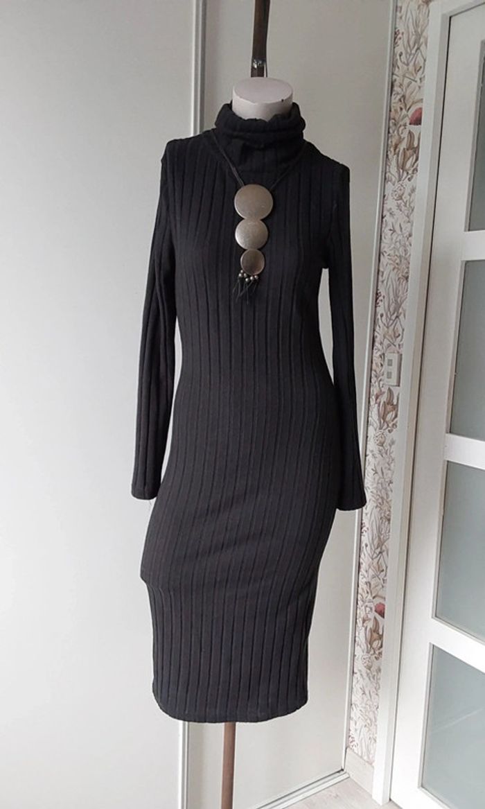 Robe longue noir T38