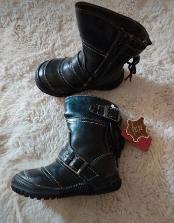 Bottes en cuir pointure 20