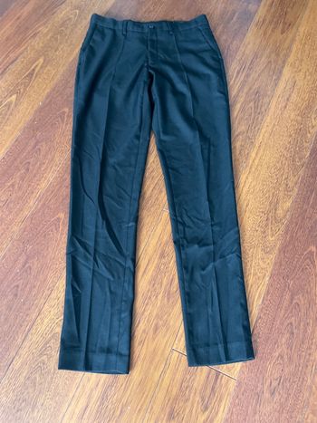 Pantalon costume noir slim