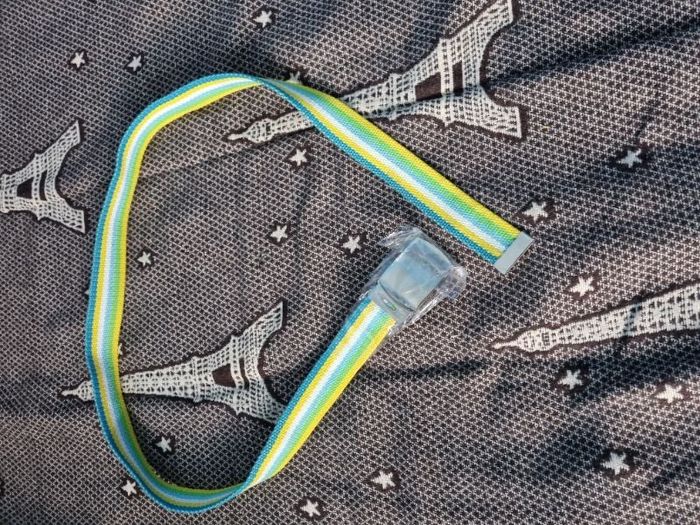 Ceinture à rayures 10 ans ou plus (105cm)