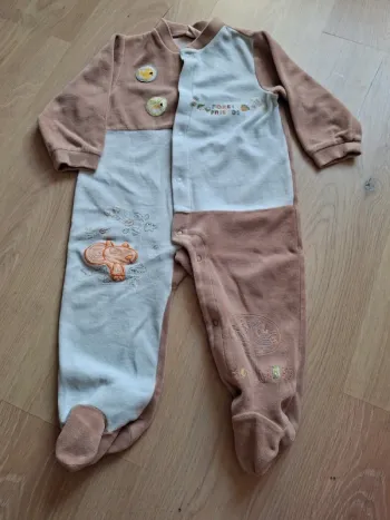 Pyjama velours 18 mois