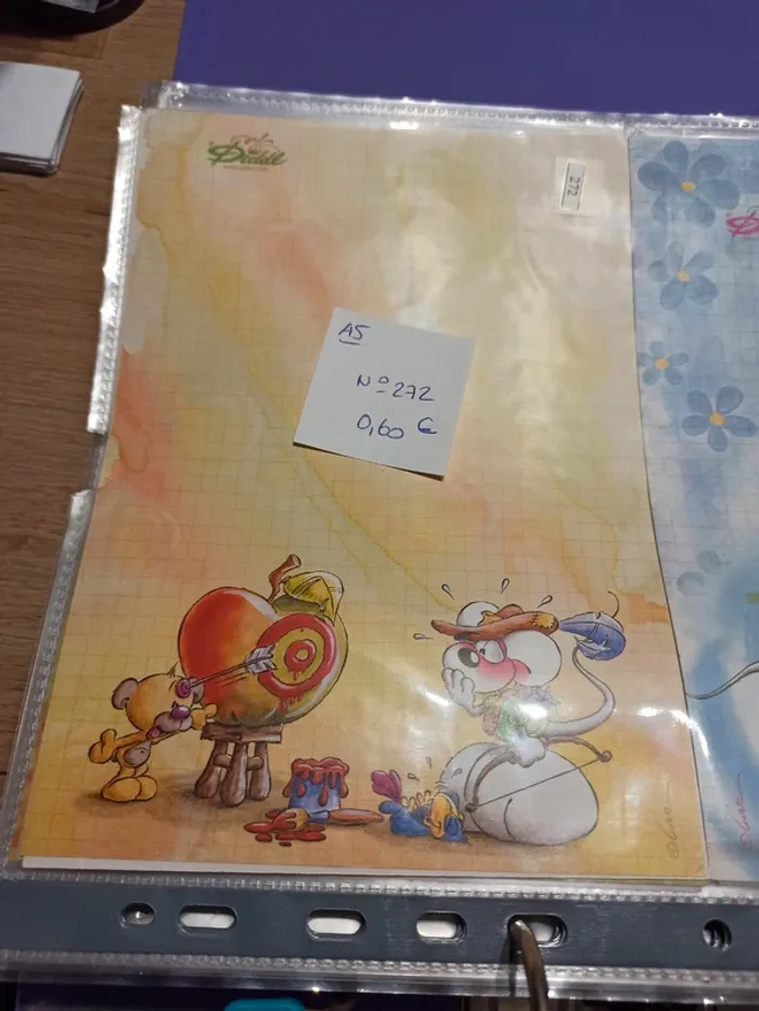 Feuille Diddl A5 272 0,60€
