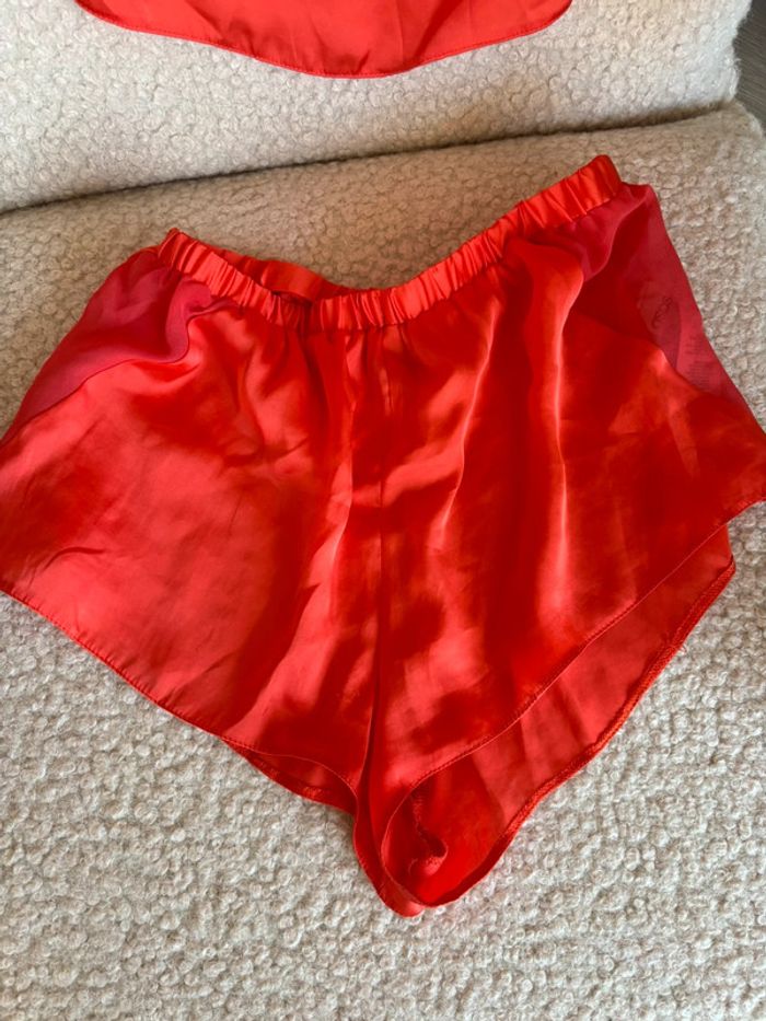 Ensemble Caraco et short orange ASOS taille XS 🍊 - photo numéro 6