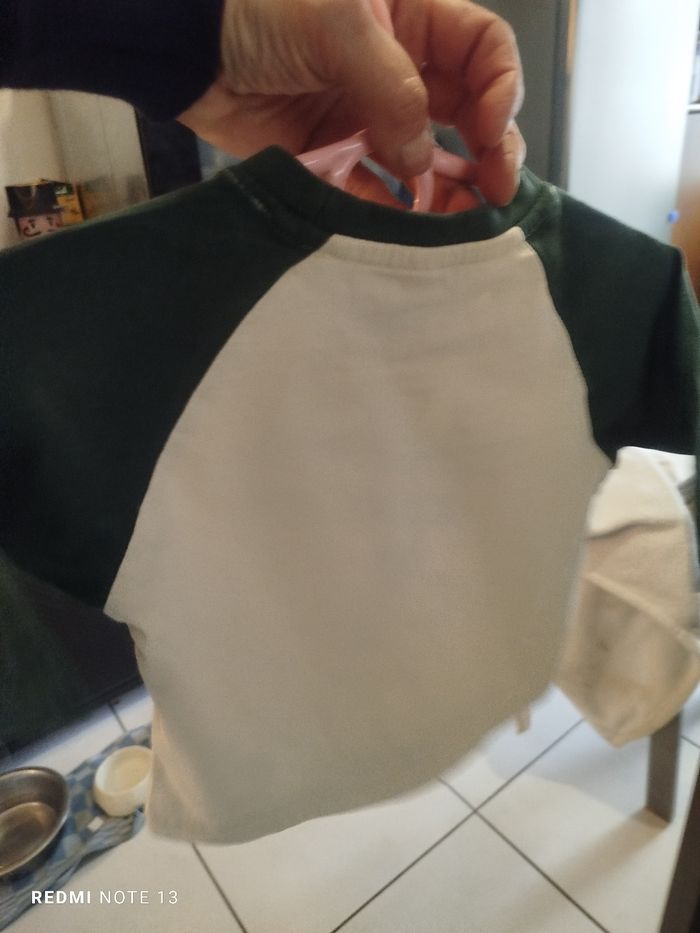 #kytie6moisgarcon. 3 Tee shirt manches longues taille 6 mois - photo numéro 7