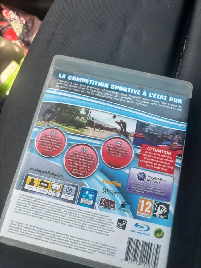 Sports Champions PS3 - PlayStation Move - Comme Neuf - photo numéro 2
