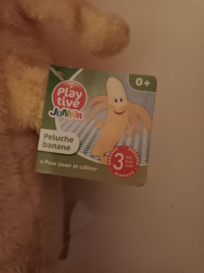 Peluche banane - photo numéro 2