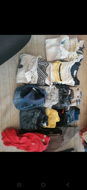 Lot vêtements garçon 12 mois