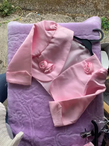 Veste boléros mariage cérémonie taille 6 ans fille , rose