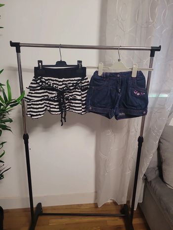 Lot un short + une jupe