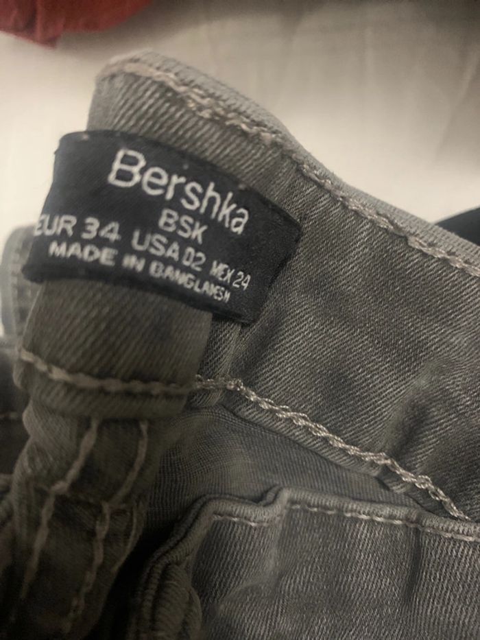 Jeans gris bershka - photo numéro 2
